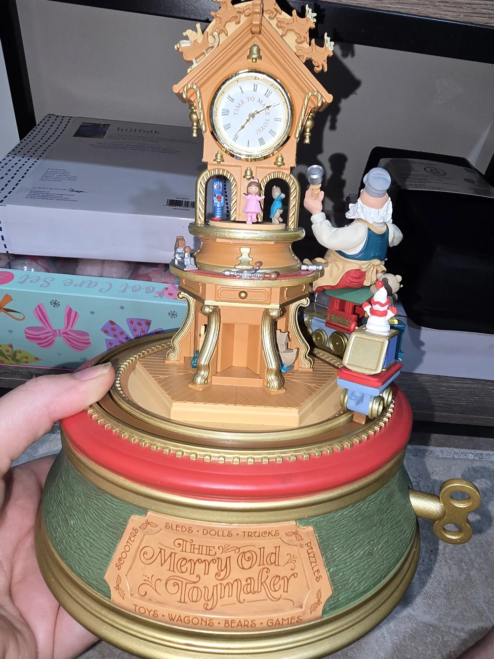 Hallmark The Merry Old Toymaker Animated Keepsake